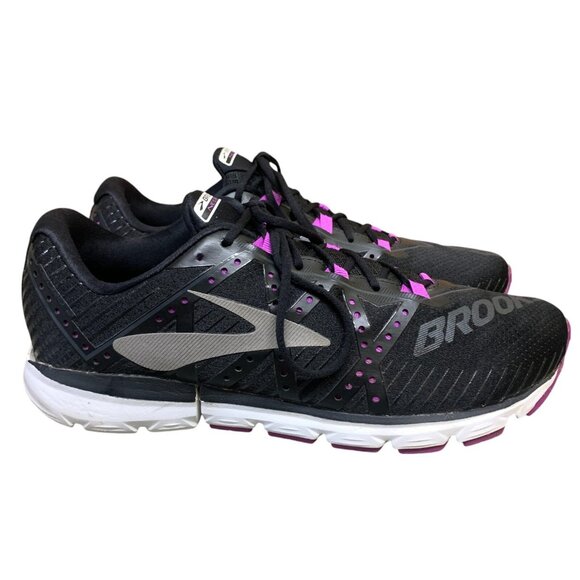 Brooks Neuro 2 Women's Running Shoes Size 11 Black Purple‎ 1202351B099 - Picture 2 of 16